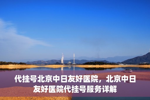 代挂号北京中日友好医院，北京中日友好医院代挂号服务详解