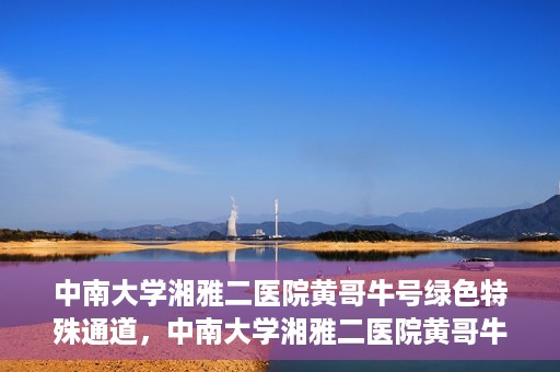 中南大学湘雅二医院黄哥牛号绿色特殊通道，中南大学湘雅二医院黄哥牛号绿色就医特殊通道解析