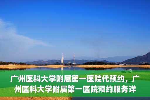 广州医科大学附属第一医院代预约，广州医科大学附属第一医院预约服务详解