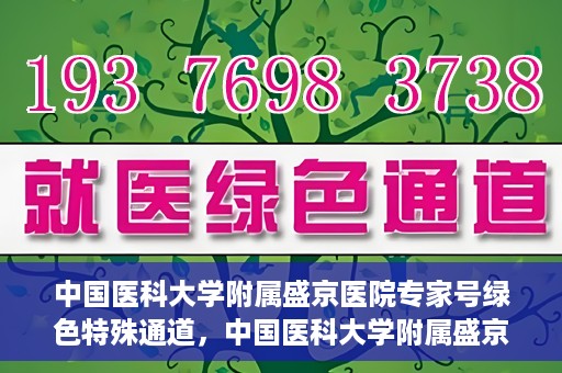 中国医科大学附属盛京医院专家号绿色特殊通道，中国医科大学附属盛京医院专家号绿色特殊通道，高效就医新选择