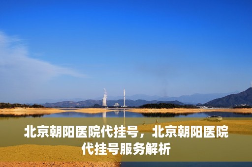 北京朝阳医院代挂号，北京朝阳医院代挂号服务解析