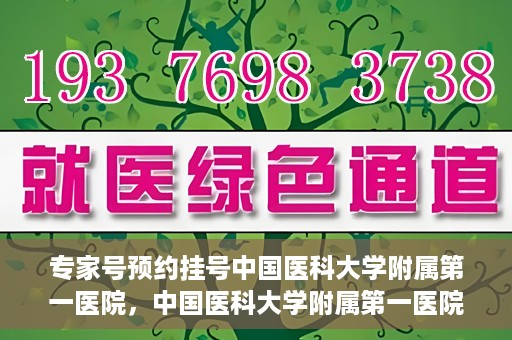 专家号预约挂号中国医科大学附属第一医院，中国医科大学附属第一医院专家号预约挂号攻略