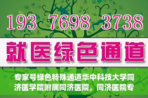 专家号绿色特殊通道华中科技大学同济医学院附属同济医院，同济医院专家号绿色特殊通道，打造医疗服务的卓越体验