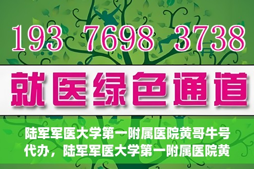 陆军军医大学第一附属医院黄哥牛号代办，陆军军医大学第一附属医院黄哥牛号服务代办中心