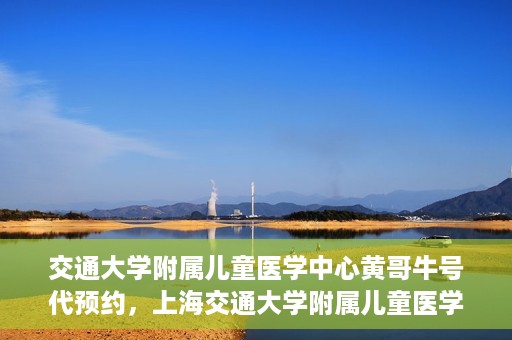 交通大学附属儿童医学中心黄哥牛号代预约，上海交通大学附属儿童医学中心黄哥牛专家预约挂号服务解析