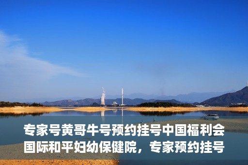 专家号黄哥牛号预约挂号中国福利会国际和平妇幼保健院，专家预约挂号平台助您轻松预约中国福利会国际和平妇幼保健院黄哥牛专家号