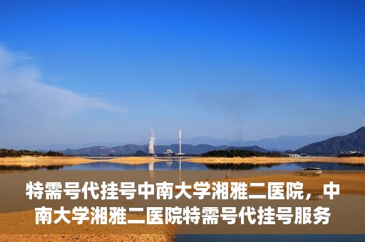 特需号代挂号中南大学湘雅二医院，中南大学湘雅二医院特需号代挂号服务解析