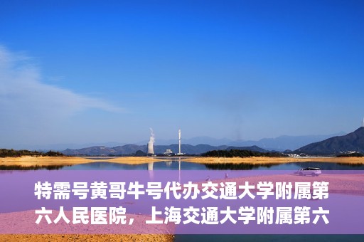 特需号黄哥牛号代办交通大学附属第六人民医院，上海交通大学附属第六人民医院特需号黄哥牛号代办服务