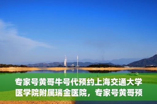 专家号黄哥牛号代预约上海交通大学医学院附属瑞金医院，专家号黄哥预约服务助力瑞金医院挂号，轻松预约顶级医疗资源