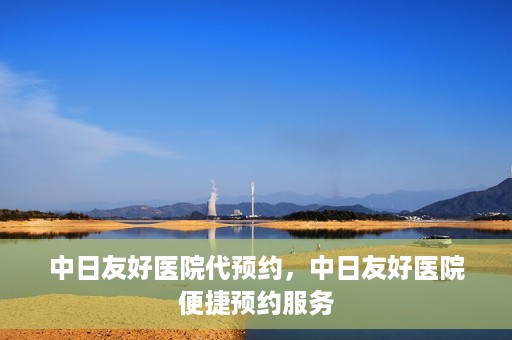 中日友好医院代预约，中日友好医院便捷预约服务