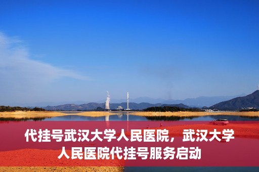 代挂号武汉大学人民医院，武汉大学人民医院代挂号服务启动