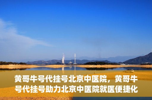 黄哥牛号代挂号北京中医院，黄哥牛号代挂号助力北京中医院就医便捷化
