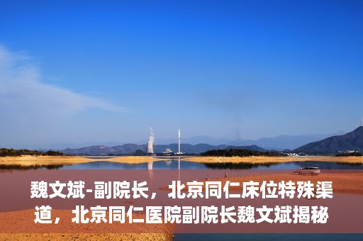 魏文斌-副院长，北京同仁床位特殊渠道，北京同仁医院副院长魏文斌揭秘床位特殊渠道管理之道