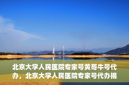 北京大学人民医院专家号黄哥牛号代办，北京大学人民医院专家号代办揭秘，黄哥牛号背后的故事