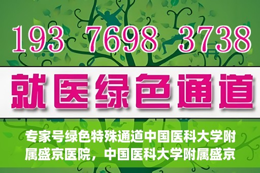专家号绿色特殊通道中国医科大学附属盛京医院，中国医科大学附属盛京医院专家号绿色特殊通道解析