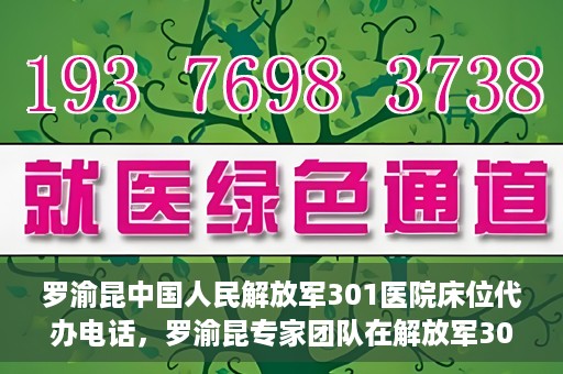 罗渝昆中国人民解放军301医院床位代办电话，罗渝昆专家团队在解放军301医院床位代办服务中的联系电话揭秘
