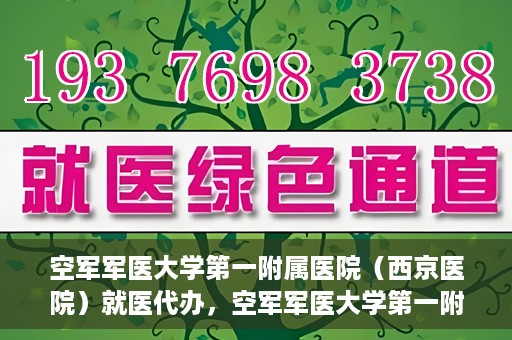 空军军医大学第一附属医院（西京医院）就医代办，空军军医大学第一附属医院（西京医院）就医代办攻略与指南