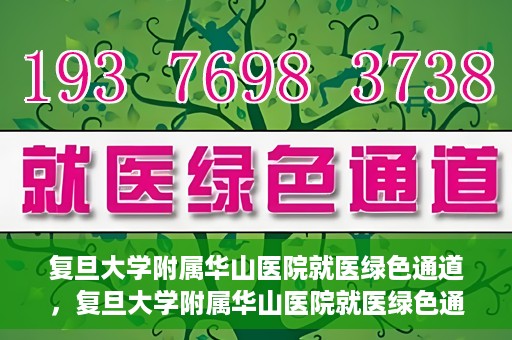 复旦大学附属华山医院就医绿色通道，复旦大学附属华山医院就医绿色通道，打造便捷医疗体验新标杆