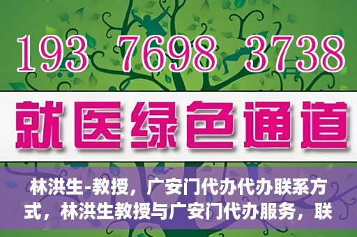 林洪生-教授，广安门代办代办联系方式，林洪生教授与广安门代办服务，联系方式一览