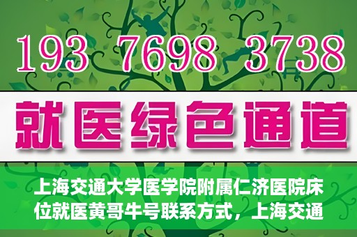 上海交通大学医学院附属仁济医院床位就医黄哥牛号联系方式，上海交通大学医学院附属仁济医院床位就医信息详解，黄哥牛号联系方式揭秘
