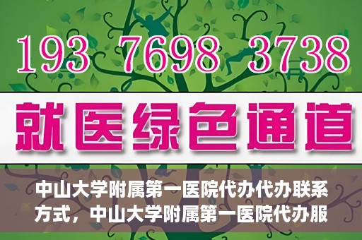 中山大学附属第一医院代办代办联系方式，中山大学附属第一医院代办服务联系方式揭秘