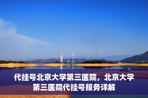 代挂号北京大学第三医院，北京大学第三医院代挂号服务详解