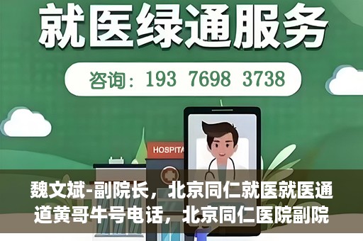 魏文斌-副院长，北京同仁就医就医通道黄哥牛号电话，北京同仁医院副院长魏文斌，就医通道揭秘与黄哥牛号电话解读
