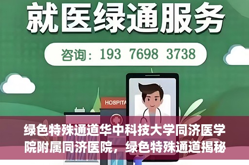 绿色特殊通道华中科技大学同济医学院附属同济医院，绿色特殊通道揭秘，华中科技大学同济医学院附属同济医院的探索之路
