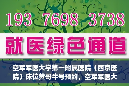 空军军医大学第一附属医院（西京医院）床位黄哥牛号预约，空军军医大学第一附属医院床位预约攻略，黄哥牛号预约详解