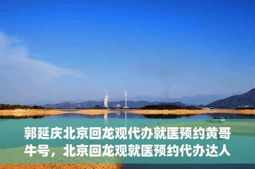 郭延庆北京回龙观代办就医预约黄哥牛号，北京回龙观就医预约代办达人黄哥牛号揭秘，郭延庆背后的故事