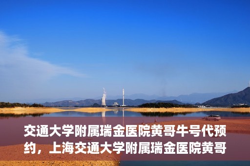 交通大学附属瑞金医院黄哥牛号代预约，上海交通大学附属瑞金医院黄哥牛号预约服务解析