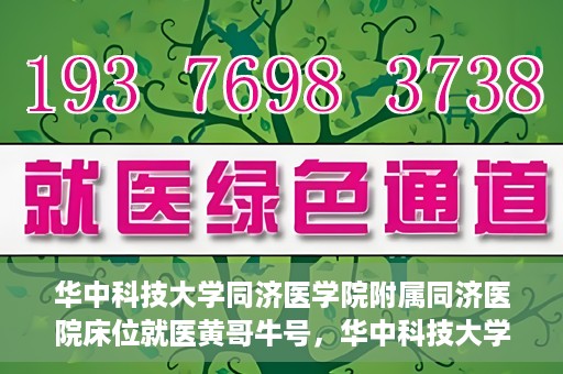 华中科技大学同济医学院附属同济医院床位就医黄哥牛号，华中科技大学同济医院床位就医攻略，黄哥牛号助您轻松预约就医