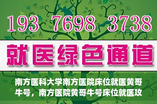南方医科大学南方医院床位就医黄哥牛号，南方医院黄哥牛号床位就医攻略揭秘