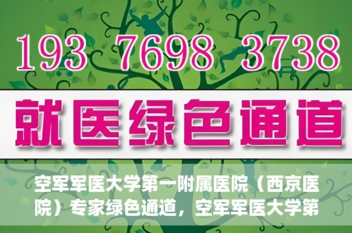 空军军医大学第一附属医院（西京医院）专家绿色通道，空军军医大学第一附属医院（西京医院）专家绿色通道，专业医疗服务的快速通道