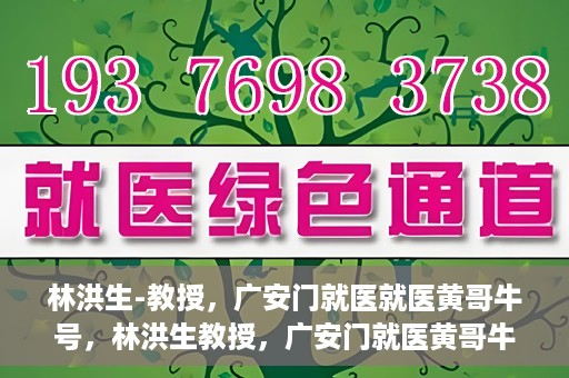 林洪生-教授，广安门就医就医黄哥牛号，林洪生教授，广安门就医黄哥牛号的探索与实践