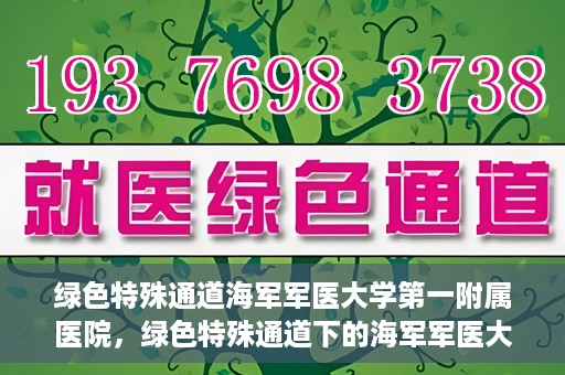 绿色特殊通道海军军医大学第一附属医院，绿色特殊通道下的海军军医大学第一附属医院探索与实践