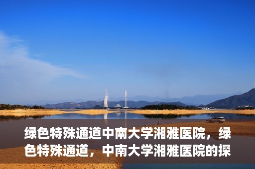 绿色特殊通道中南大学湘雅医院，绿色特殊通道，中南大学湘雅医院的探索与实践