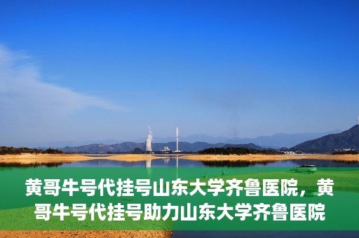 黄哥牛号代挂号山东大学齐鲁医院，黄哥牛号代挂号助力山东大学齐鲁医院就医无忧