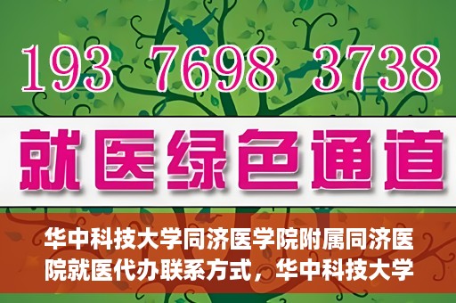 华中科技大学同济医学院附属同济医院就医代办联系方式，华中科技大学同济医学院附属同济医院就医代办服务联系方式解析