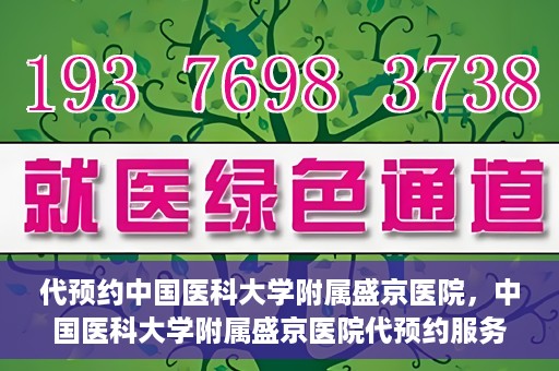 代预约中国医科大学附属盛京医院，中国医科大学附属盛京医院代预约服务指南
