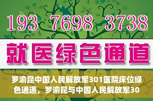 罗渝昆中国人民解放军301医院床位绿色通道，罗渝昆与中国人民解放军301医院床位绿色通道，医疗资源的特殊通道揭秘