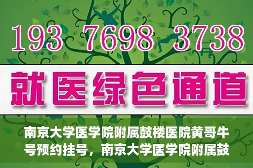 南京大学医学院附属鼓楼医院黄哥牛号预约挂号，南京大学医学院附属鼓楼医院黄哥牛号预约挂号攻略解析