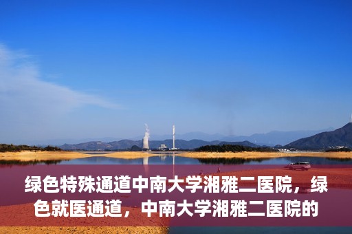绿色特殊通道中南大学湘雅二医院，绿色就医通道，中南大学湘雅二医院的独特实践