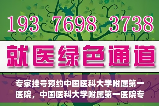 专家挂号预约中国医科大学附属第一医院，中国医科大学附属第一医院专家挂号预约解析