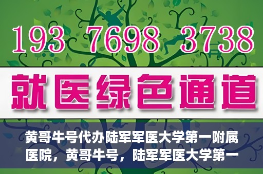 黄哥牛号代办陆军军医大学第一附属医院，黄哥牛号，陆军军医大学第一附属医院代办服务详解
