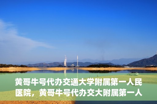 黄哥牛号代办交通大学附属第一人民医院，黄哥牛号代办交大附属第一人民医院业务办理攻略