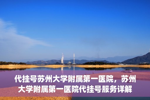 代挂号苏州大学附属第一医院，苏州大学附属第一医院代挂号服务详解