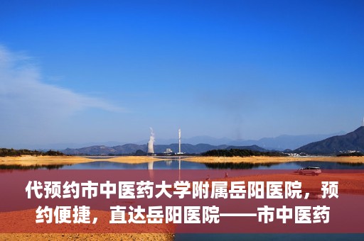 代预约市中医药大学附属岳阳医院，预约便捷，直达岳阳医院——市中医药大学附属岳阳医院预约指南