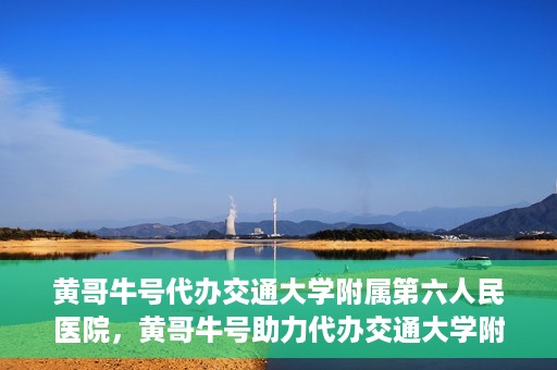 黄哥牛号代办交通大学附属第六人民医院，黄哥牛号助力代办交通大学附属第六人民医院业务手续