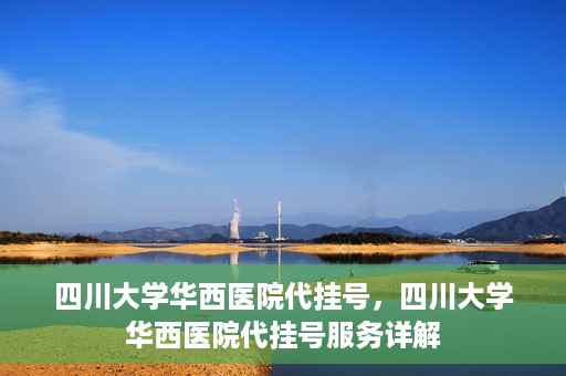 四川大学华西医院代挂号，四川大学华西医院代挂号服务详解